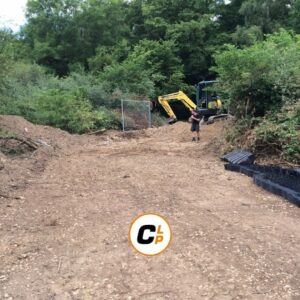 Vehicular Access with Geotrack, Core Geocell & Anchors | Core LP